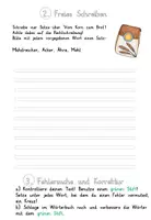 Vorschau - Arbeitsblätter - Vom Korn zum Brot - Rechtschreibarbeit mit passenden Übungen Klasse 3 und 4 - Seite 3