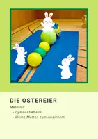 Vorschau - Stundenentwürfe - Materialpaket Frühling Bewegungslandschaften - Deckblatt