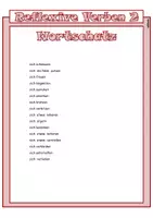 Vorschau - Arbeitsblätter - DaZ Paket Bildwörterbuch & Bildwortkarten Reflexive Verben 2 - Seite 2