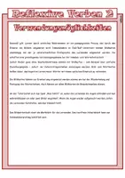 Vorschau - Arbeitsblätter - DaZ Paket Bildwörterbuch & Bildwortkarten Reflexive Verben 2 - Seite 3