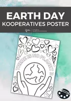 Vorschau - Poster - Earth Day - Kooperatives Poster #TimeForClimateAction - Deckblatt