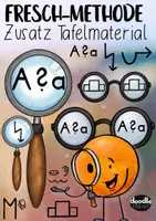 Aperçu - Cartes / Images - FRESCH-Methode - Zusatzmaterial (Lupen & Brillen FREEBIE) - Page de couverture