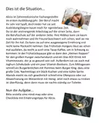 Vorschau - Arbeitsblätter - Fallbeispiel Ernährung, Ernährungsempfehlungen, Gesundheit, Verdauung - Seite 1