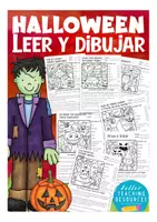 Aperçu - Feuilles d'exercices - leer y dibujar HALLOWEEN - hojas de trabajo Español / Espagnol - Page de couverture