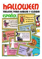 Aperçu - Jeux - HALLOWEEN - tarjetas para hablar y escribir Español / Espagnol - Page de couverture