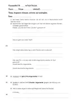 Vorschau - Klassenarbeiten - Klassenarbeit Erörterung für schwache Lerner! - Seite 2