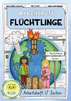 Vorschau - Arbeitsblätter - Arbeitsheft Flüchtlinge - Grundschule - Deckblatt