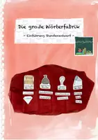 Vorschau - Stundenentwürfe - Die große Wörterfabrik: Einführung Stundenentwurf - Deckblatt