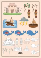 Vorschau - selbst erstellte Cliparts/Grafiken - Cliparts Bibelgeschichten Jona - Seite 1