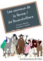 Aperçu - Affichage - Les animaux de la ferme / die Bauernhofstieren - Page de couverture