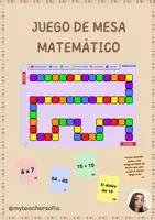 Vista previa - Juegos / Gamificación - Juego de mesa matemático - Portada