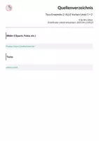 Vorschau - Arbeitsblätter - Tous Ensemble 2: ALLE Verben Unité 1 + 2 - Seite 1