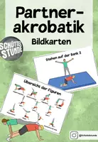 Vorschau - Poster - Materialpaket Akrobatik (Partner- und Gruppenakrobatik) - Seite 1