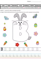 Aperçu - Apprentissages en autonomie - Mon cahier d'écriture de Pâques' - Page 2