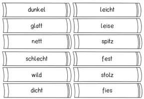 Vorschau - Arbeitsblätter - Steigerung von Adjektiven: Legematerial und Arbeitsblätter - Seite 2