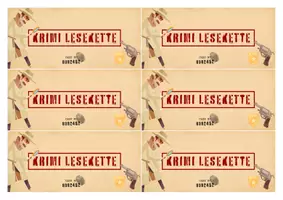Vorschau - Spiele - Krimi Lesekette mit 21 Karten und Kontrollblatt - Seite 3