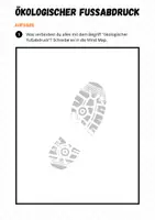 Vorschau - Arbeitsblätter - Earth Day - Ökologischer Fußabdruck - Erklärvideo #TimeForClimateAction - Seite 1