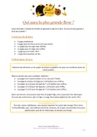 Aperçu - Apprentissages en autonomie - Qui aura la plus grande fleur ? - Jeu mathématique - Page 1