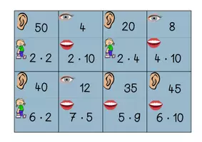 Vorschau - Stationenlernen - Wachsendes Materialpaket zum Einmaleins - 36 Spiele + 2 Bewegungsspiele - Seite 3