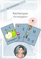 Vorschau - Stationenlernen - Wachsendes Materialpaket zum Einmaleins - 36 Spiele + 2 Bewegungsspiele - Seite 1