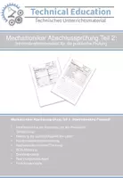 Vorschau - Arbeitsblätter - Mechatroniker Inbetriebnahmeprotokoll Abschlussprüfung Teil 2 - Deckblatt