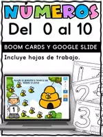 Vista previa - Hojas de trabajo - NUMEROS 0-10 EDUKI - Portada