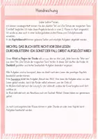 Vorschau - Unterrichtsreihen - Lesetagebuch "Der Hausschuh-Dieb" (Die Schule der magischen Tiere. Ermittelt.) - Seite 1