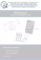 Vorschau - Arbeitsblätter - Motorschutz: Lernkontrolle (Multiple Choice) - Deckblatt