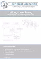 Vorschau - Arbeitsblätter - Leitungsberechnung: Übungsaufgaben - Deckblatt
