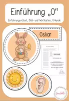 Vorschau - Spiele - Buchstabeneinführung O / Einführungsgeschichte, Bildkarten und Urkunde - Deckblatt