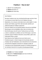 Vorschau - Unterrichtsreihen - Komplette Unterrichtsreihe: Das Praktikum und der Praktikumsbericht. - Seite 3