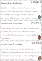 Vorschau - Stationenlernen - Lückentexte Ostern - Seite 3