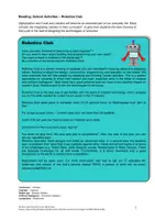 Vorschau - Arbeitsblätter - Reading Comprehension: Robotics Club + Mediation (Leseverstehen B1) - Deckblatt