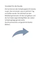 Vorschau - Stundenentwürfe - Examensstunde zum Schöpfungsbericht (mit Stundenverlauf) - Seite 3