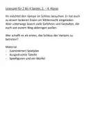 Vorschau - Spiele - Lesespiel Halloween für 2-4 Spieler - Seite 1