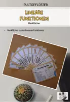 Vorschau - Merkblätter - Fächer Lineare Funktionen - Deckblatt