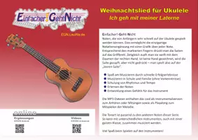 Vorschau - Audio-Dateien - Lied für die Ukulele: Ich geh mit meiner Laterne - Deckblatt