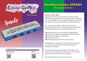 Vorschau - Audio-Dateien - Lied für die Mundharmonika SPEEDY: Alle meine Entchen - Deckblatt