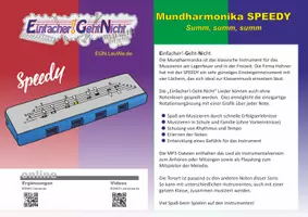 Vorschau - Audio-Dateien - Lied für die Mundharmonika SPEEDY: Summ, summ, summ - Deckblatt