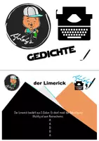 Vorschau - Aufgabenkarten - Gedichte schreiben - kreatives Schreiben (Kartei für die Freiarbeit) - Deckblatt