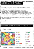 Vorschau - Arbeitsblätter - Ausmalspaß - schriftliche Division (Klasse 4) - Seite 2