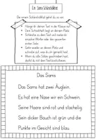 Vorschau - Arbeitsblätter - Lesetagebuch zum Sams (Eine Woche voller Samstage) - Seite 2