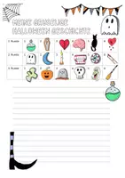 Vorschau - Arbeitsblätter - Halloween - Kreatives Schreiben - Seite 3