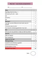 Vorschau - Test - my star - one minute presentation Bewertungsbogen - Seite 2