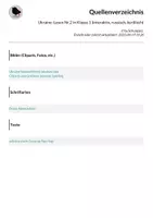 Vorschau - Fördermaterial/Inklusion - Ukraine: Lesen Nr.2 in Klasse 1 (interaktiv, russisch, kyrillisch) - Seite 1
