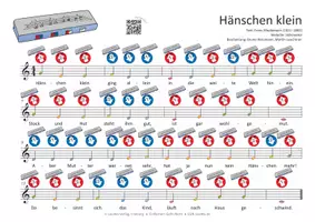 Vorschau - Anderer Materialtyp - Lied für die Mundharmonika SPEEDY: Hänschen klein - Seite 1