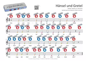 Vorschau - Anderer Materialtyp - Lied für die Mundharmonika SPEEDY: Hänsel und Gretel - Seite 1
