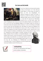 Vorschau - Arbeitsblätter - "Sturm auf die Bastille" inkl. Lösungen - Deckblatt