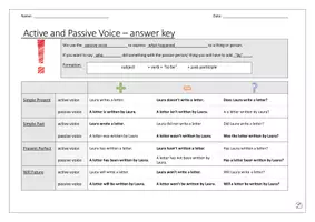 Vorschau - Arbeitsblätter - Active and Passive Voice - AB - Englisch - Seite 3