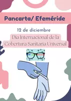Vista previa - Decoración del aula - Pancarta/ Cobertura Sanitaria/ Efeméride - Portada